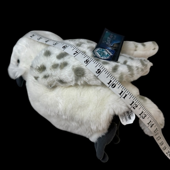 Universal Wizarding World Hedwig Puppet Harry Potter Owl 11" Plush Head Turns - Picture 10 of 11